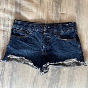 Free People Jean Shorts